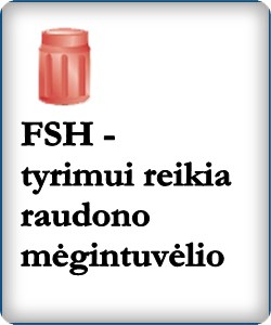 FSH tyrimas