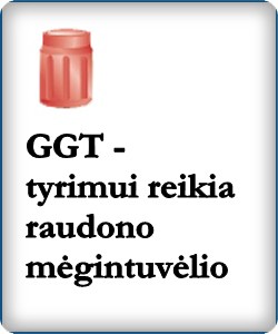 GGT tyrimas