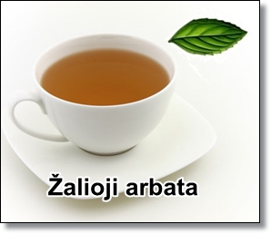 Zalioji arbata